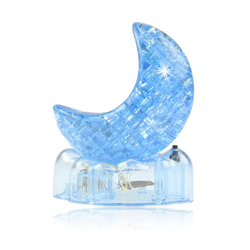 3d crystal puzzle moon assembly guide