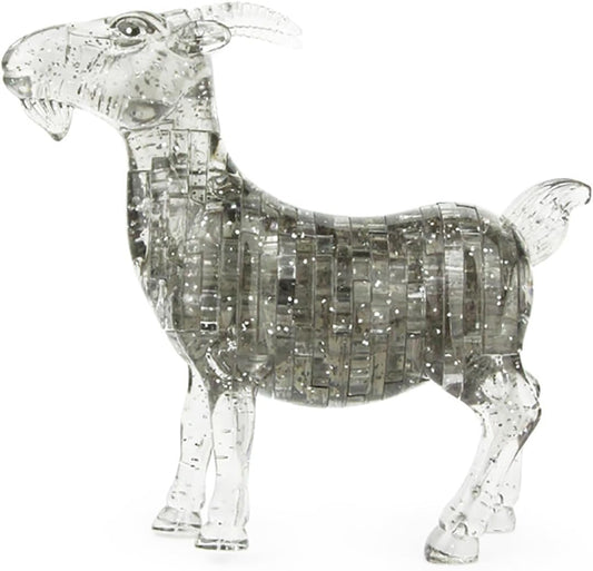 3d crystal puzzle goat assembly guide