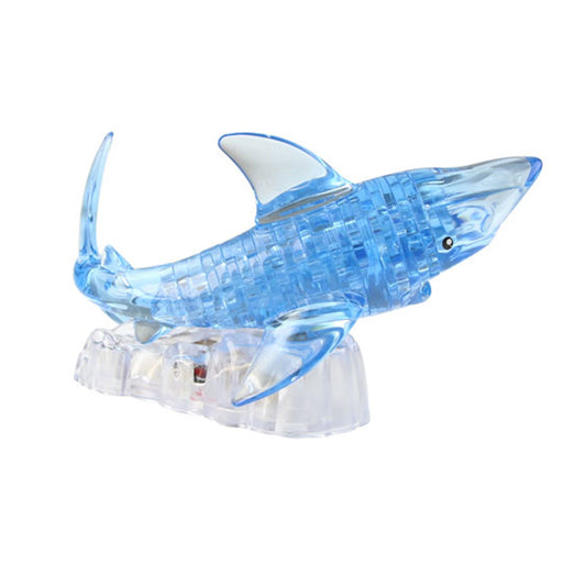 3d crystal puzzle shark assembly guide