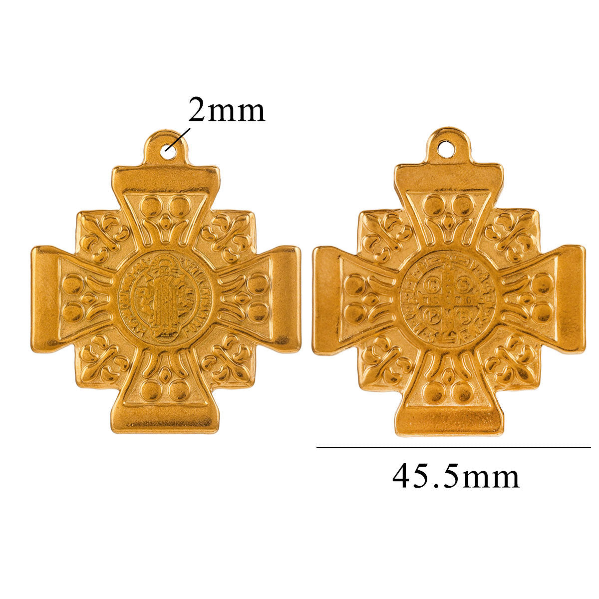 Stainless Steel Cross Queen Pharaoh Pendant - Unique Designed Statement Jewelry Charm for Necklaces