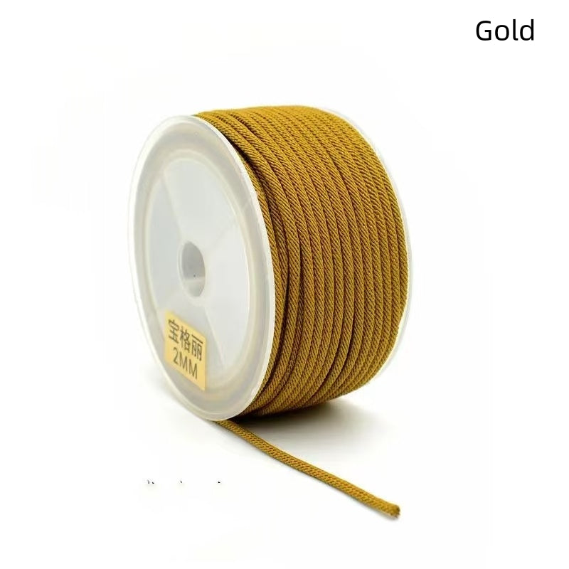 2mm/3mm DIY Necklace Cord - Durable Pendant String for Handmade Jewelry Making, Versatile Craft Wire for Necklaces & Pendants
