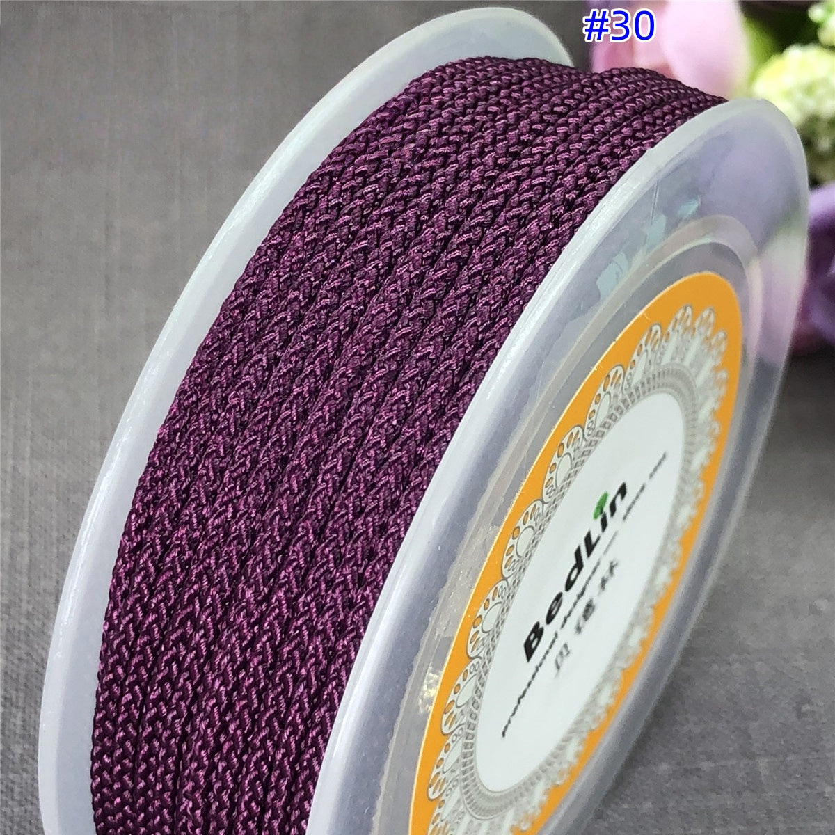 2.0mm BedLin Braided Cord for DIY Necklace, Pendants, and Beaded Jewelry – Ideal for Chinese Knotting and Hanging Straps-10 Meters