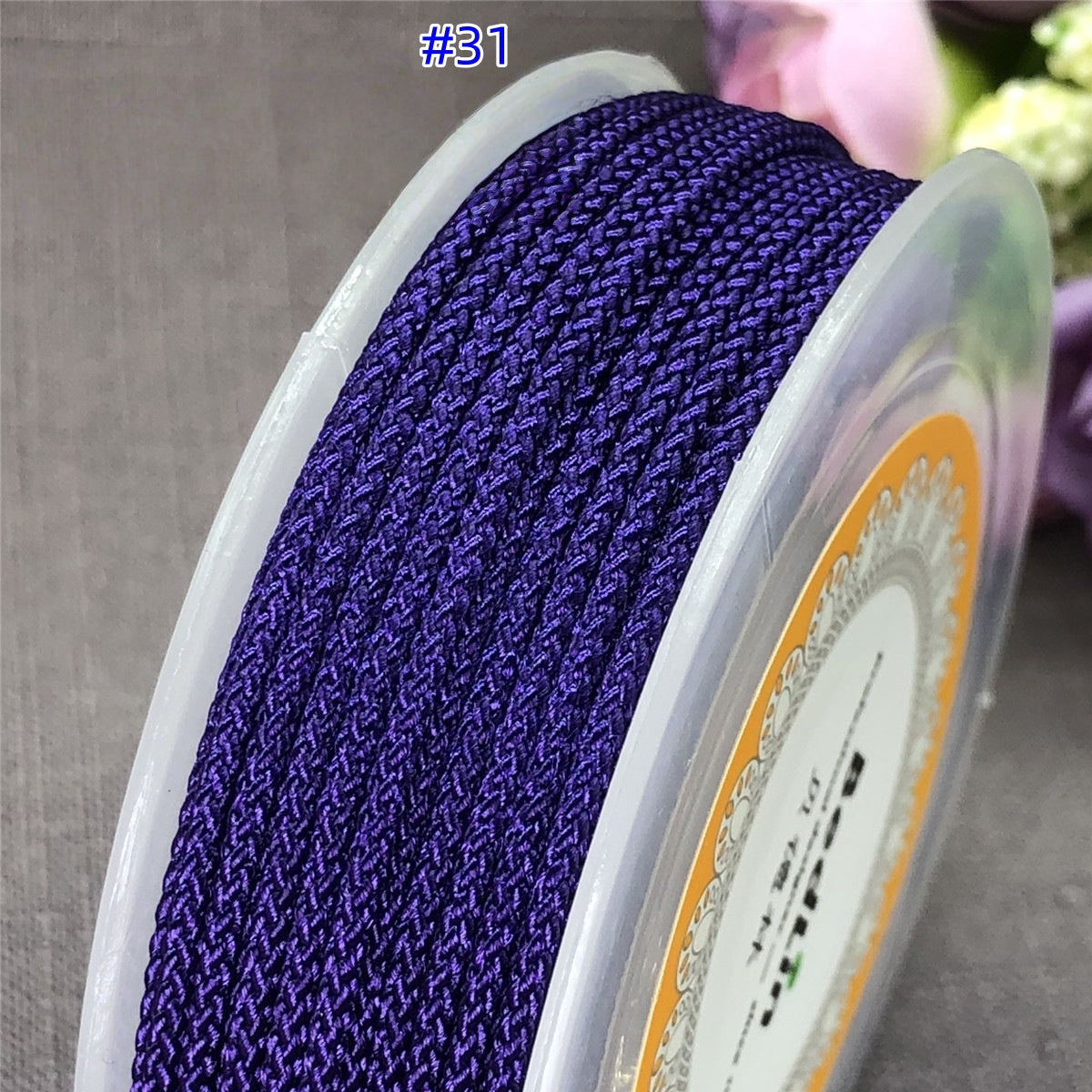 2.0mm BedLin Braided Cord for DIY Necklace, Pendants, and Beaded Jewelry – Ideal for Chinese Knotting and Hanging Straps-10 Meters