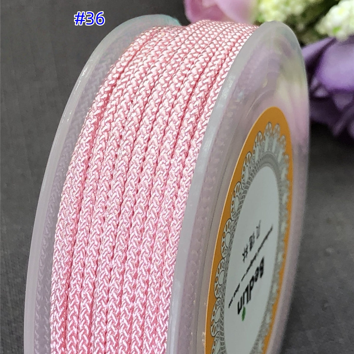 2.0mm BedLin Braided Cord for DIY Necklace, Pendants, and Beaded Jewelry – Ideal for Chinese Knotting and Hanging Straps-10 Meters