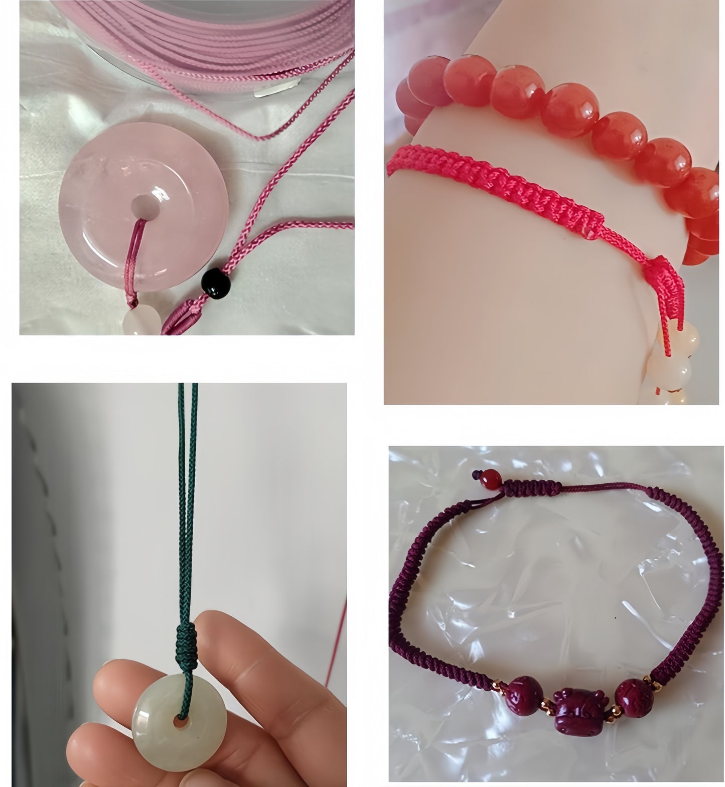 1mm, 1.5mmm, 2mm Non-elastic, Wear-resistant Mambo Cord – Handmade Beading, Bracelet, Jade & Bead String for DIY Jewelry, Jewelry Supply