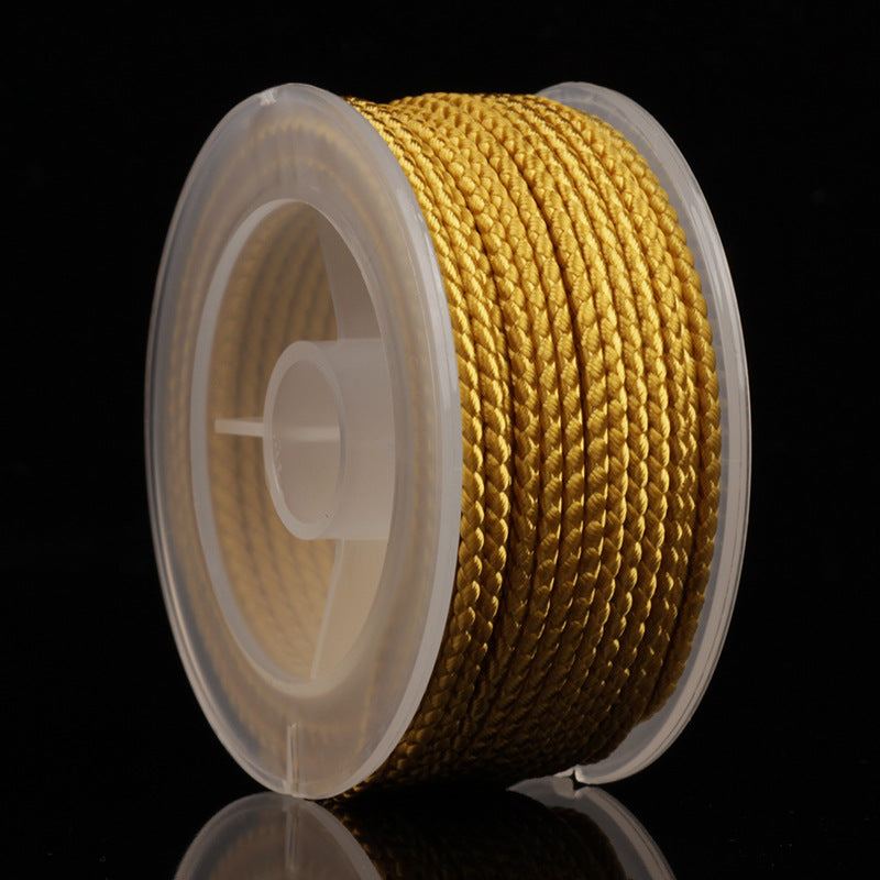Handmade Dragon Pattern Braided Cord – Non-elastic Dragon Scale String for DIY Necklace Cords, Pendant Strings, and Bracelet Cords