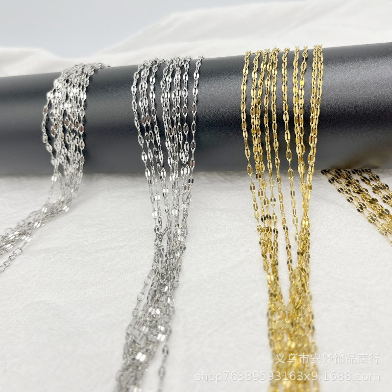 Stainless Steel Lips Neclace chain