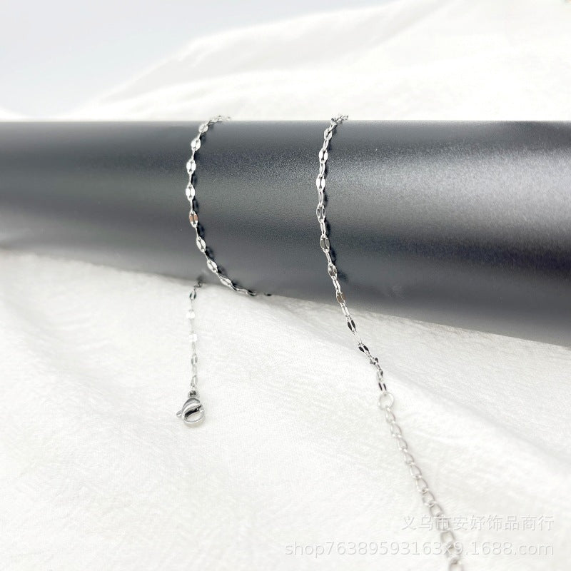Stainless Steel Lips Neclace chain
