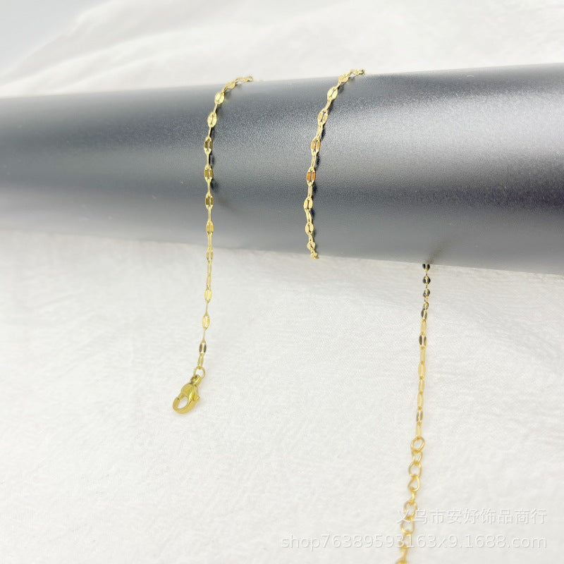 Stainless Steel Lips Neclace chain