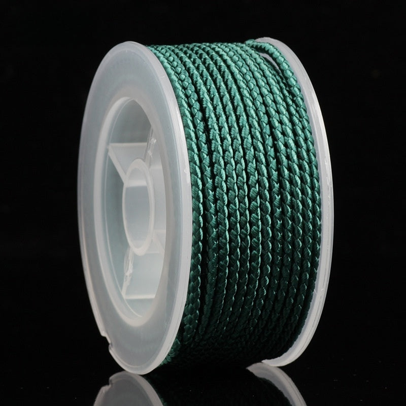 Handmade Dragon Pattern Braided Cord – Non-elastic Dragon Scale String for DIY Necklace Cords, Pendant Strings, and Bracelet Cords