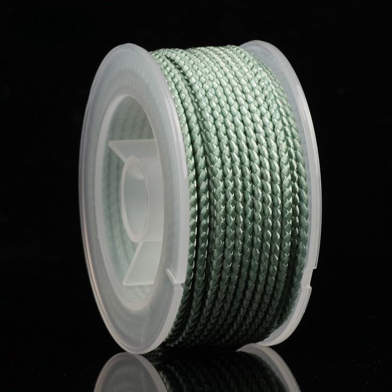 Handmade Dragon Pattern Braided Cord – Non-elastic Dragon Scale String for DIY Necklace Cords, Pendant Strings, and Bracelet Cords