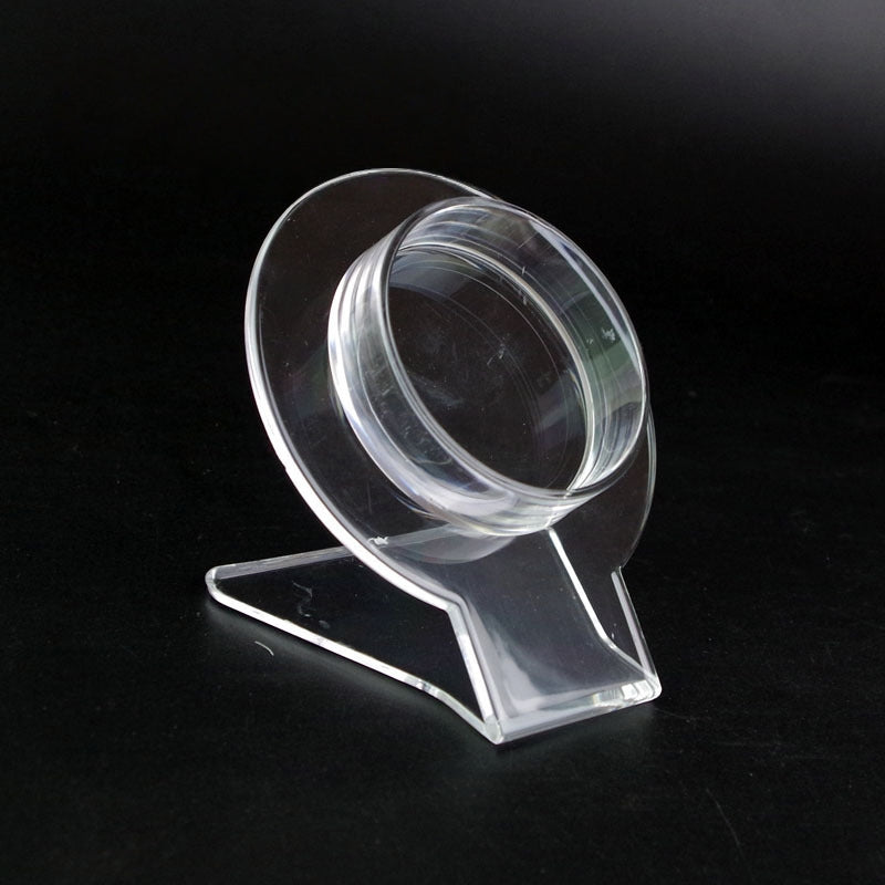 Acrylic Bracelet Display Stand, Clear Bangle Holder Organizer, Jewelry Showcase Rack for Craft Fair, Store Counter, Retail Display