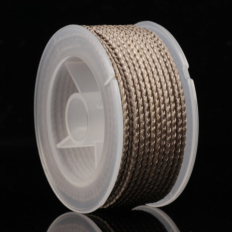 Handmade Dragon Pattern Braided Cord – Non-elastic Dragon Scale String for DIY Necklace Cords, Pendant Strings, and Bracelet Cords