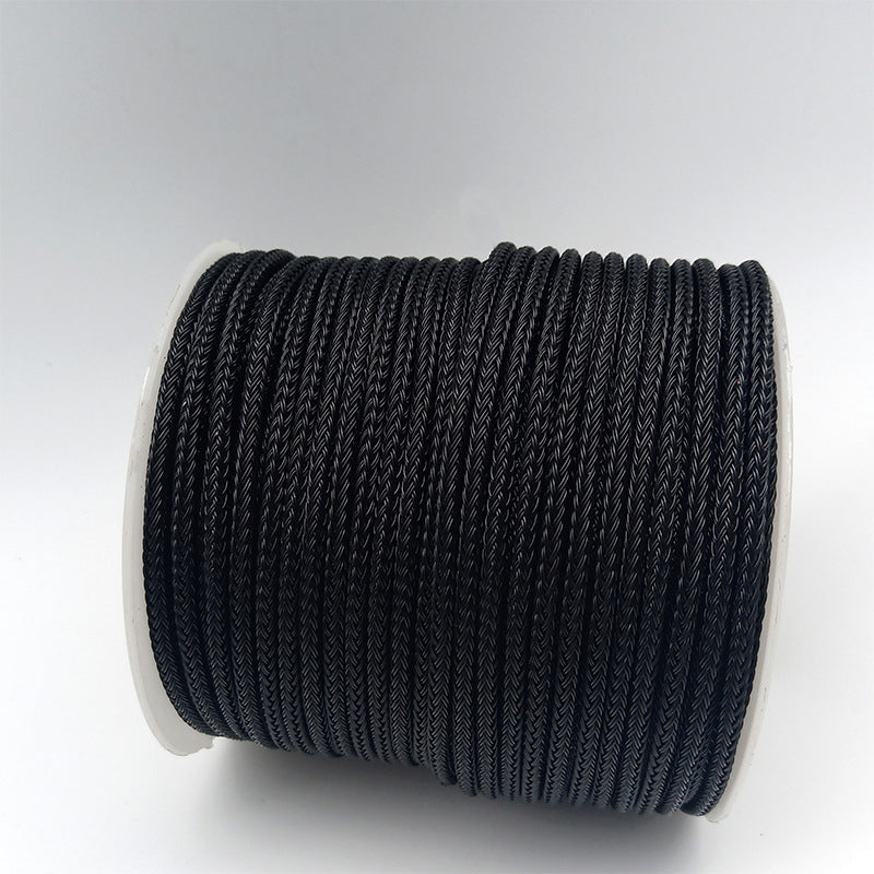 3mm Colorful Braided Stainless Steel Rope - Dainty Jewelry Handmade Bangle for Her (1 Meter)