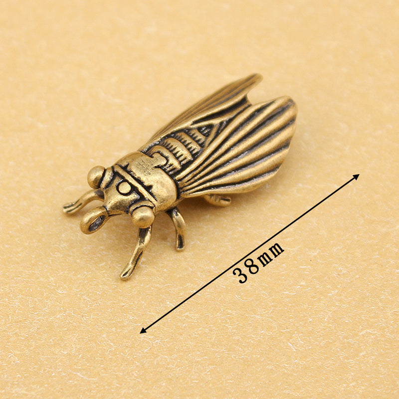 Vintage Brass Cicada Pendant, Retro Insect Charm, Antique Brass Golden Cicada Pendant, Symbol of Rebirth and Luck, Jewelry Making Supplies