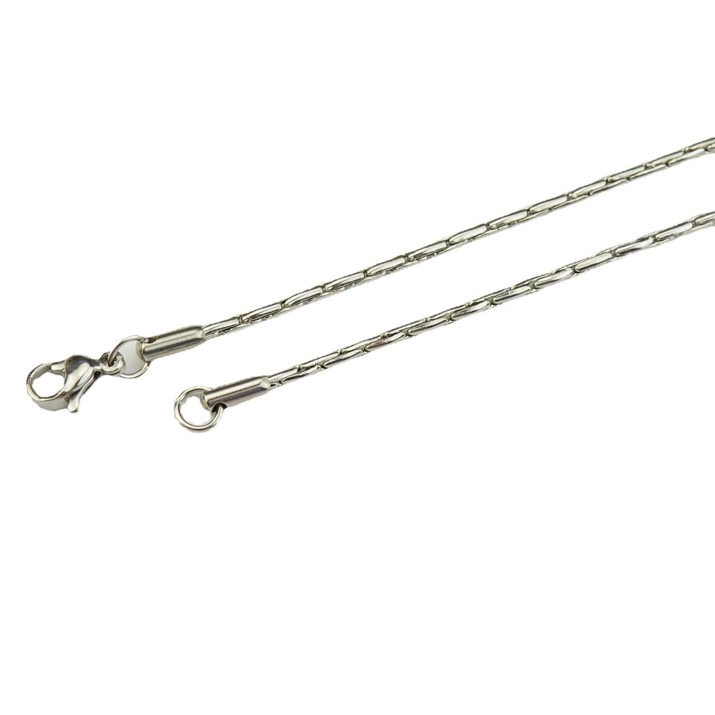 Stainless Steel Cross Hammer Round Chain - Titanium Steel Men's Bracelet & Necklace, Stylish Trendy Fashion Accessories for DIY