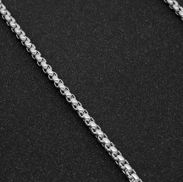 2mm Stainless steel box - style chain--1 Meter