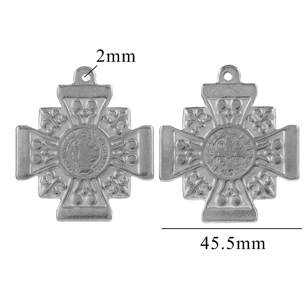 Stainless Steel Cross Queen Pharaoh Pendant - Unique Designed Statement Jewelry Charm for Necklaces