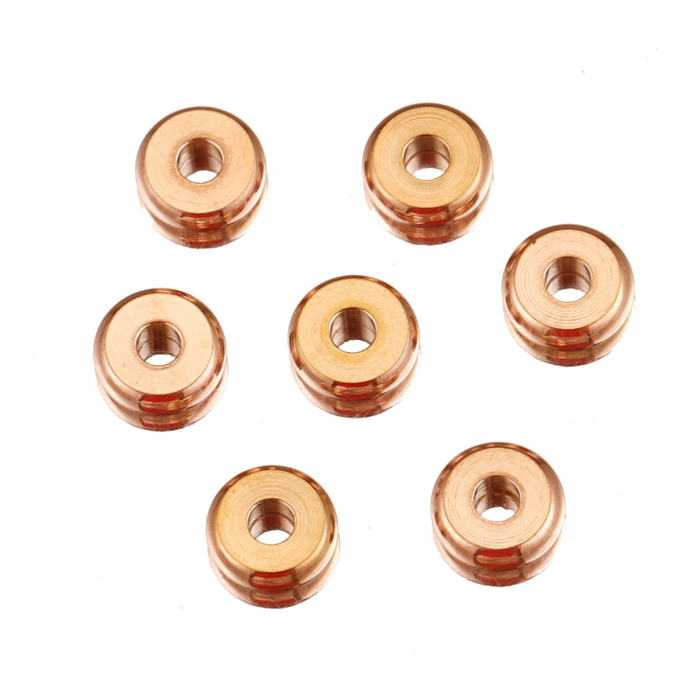 50PCS Stainless Steel Abacus Beads & Wheel Spacers | Versatile DIY Jewelry Components for Necklaces, Bracelets & Crafts