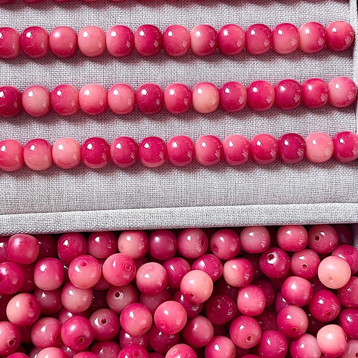10mm Bodhi Seed Beads, Natural Buddhist Prayer Beads, Round Meditation Mala Beads for Jewelry Making, DIY Bracelet Necklace Supplies (50PCS)