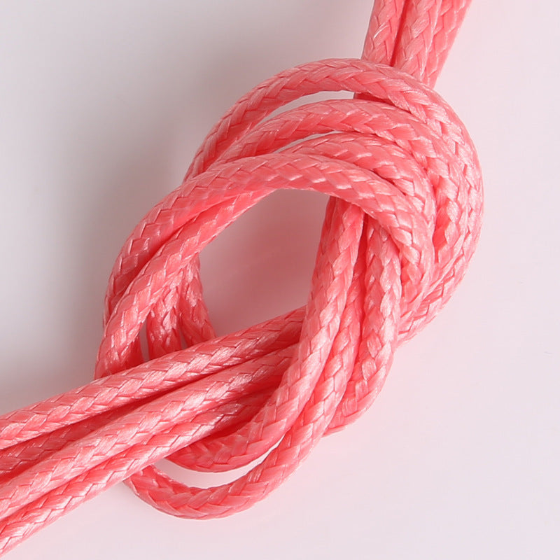 #003 Hot selling 1-2mm colored Korean waxed thread, Necklace Cord,Waxed Necklace Cord for Charms Pendants, Bracelets, Necklaces, Jewelry Making Supplies and Beading Supplies
