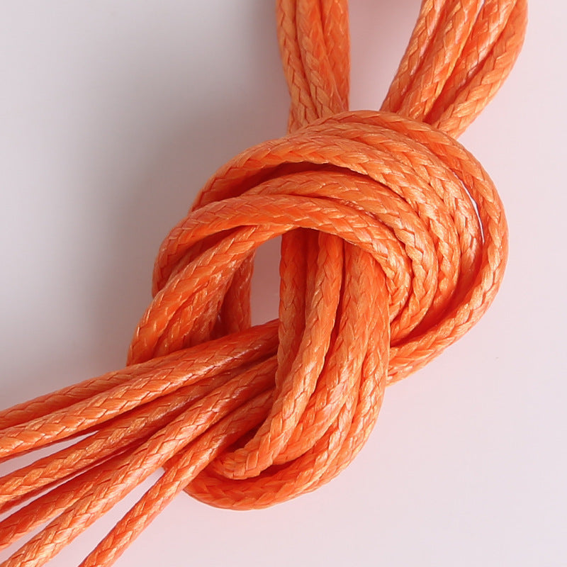 #003 Hot selling 1-2mm colored Korean waxed thread, Necklace Cord,Waxed Necklace Cord for Charms Pendants, Bracelets, Necklaces, Jewelry Making Supplies and Beading Supplies
