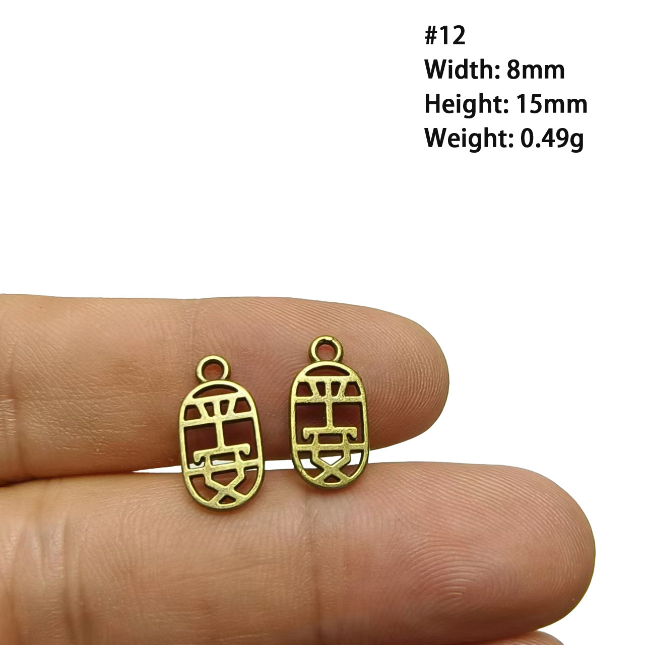 A Series of Charm 2: 10PCS Vintage Antique Bronze Pendants - Flower, Moon, Animal Shapes | DIY Jewelry Making Supplies, Craft Accessories for Necklaces/Bracelets