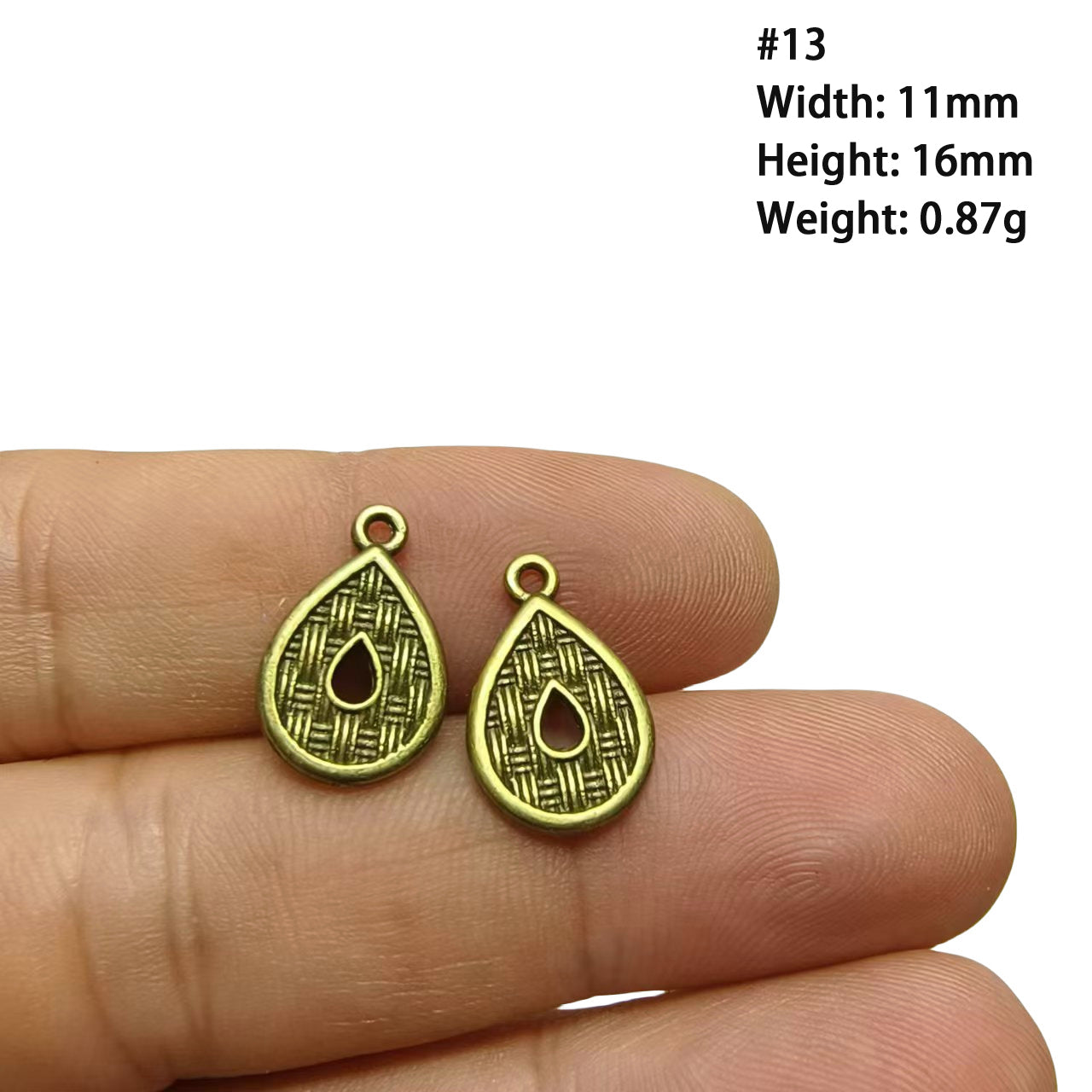 A Series of Charm 2: 10PCS Vintage Antique Bronze Pendants - Flower, Moon, Animal Shapes | DIY Jewelry Making Supplies, Craft Accessories for Necklaces/Bracelets