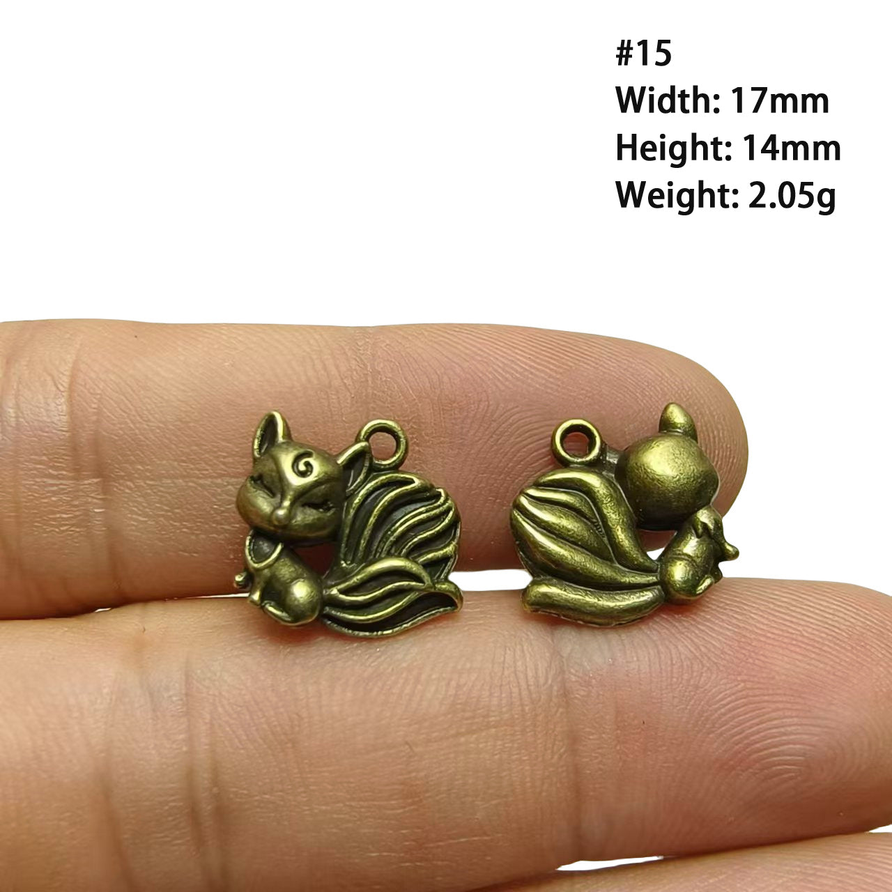 A Series of Charm 2: 10PCS Vintage Antique Bronze Pendants - Flower, Moon, Animal Shapes | DIY Jewelry Making Supplies, Craft Accessories for Necklaces/Bracelets