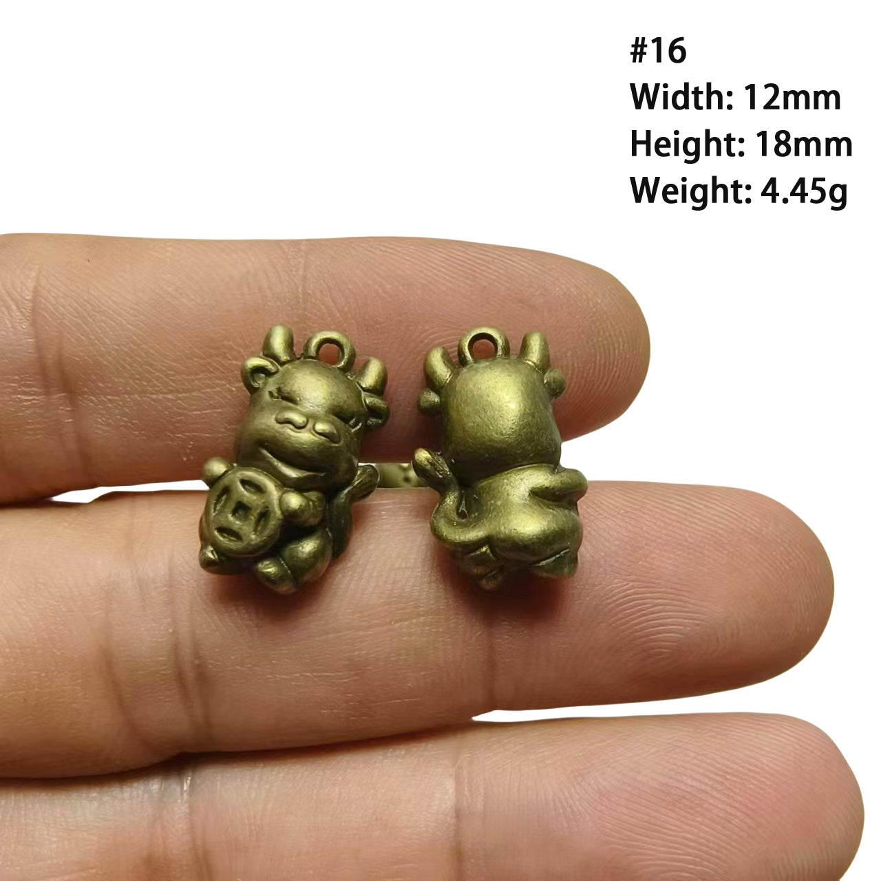 A Series of Charm 2: 10PCS Vintage Antique Bronze Pendants - Flower, Moon, Animal Shapes | DIY Jewelry Making Supplies, Craft Accessories for Necklaces/Bracelets