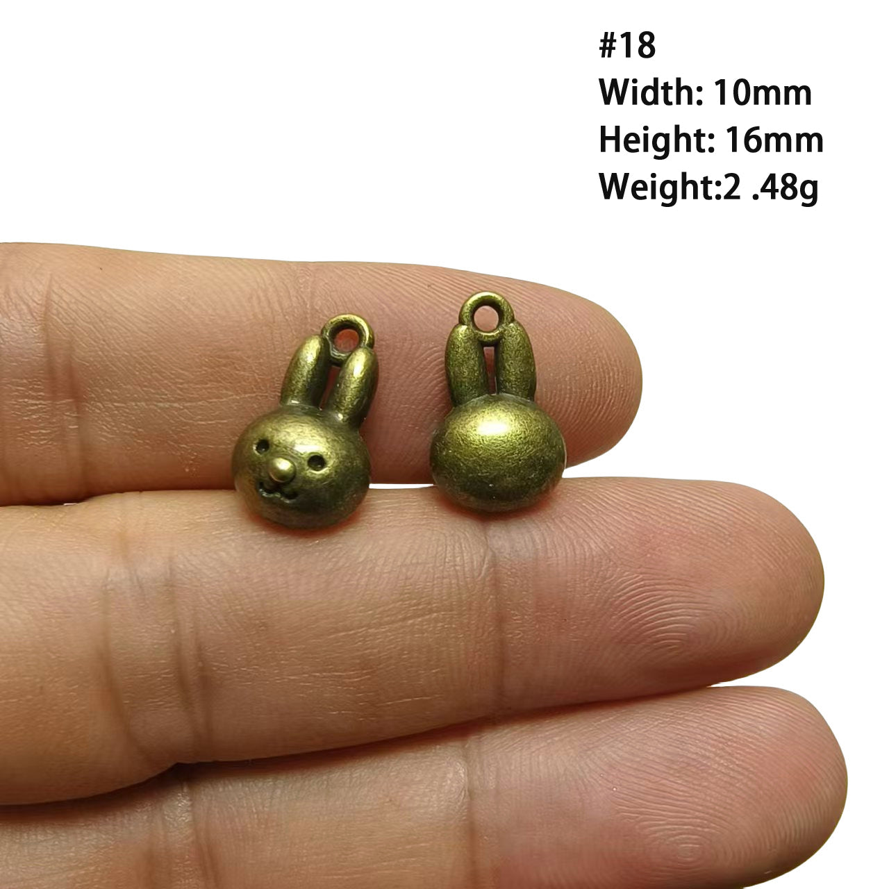 A Series of Charm 2: 10PCS Vintage Antique Bronze Pendants - Flower, Moon, Animal Shapes | DIY Jewelry Making Supplies, Craft Accessories for Necklaces/Bracelets