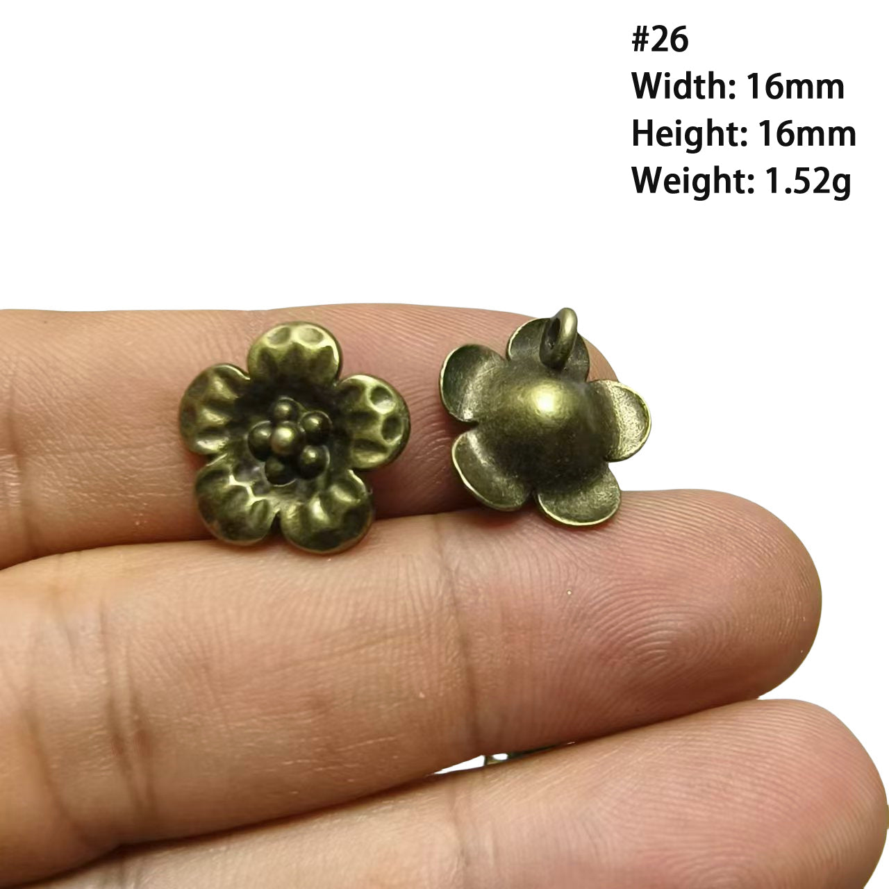 A Series of Charm 2: 10PCS Vintage Antique Bronze Pendants - Flower, Moon, Animal Shapes | DIY Jewelry Making Supplies, Craft Accessories for Necklaces/Bracelets
