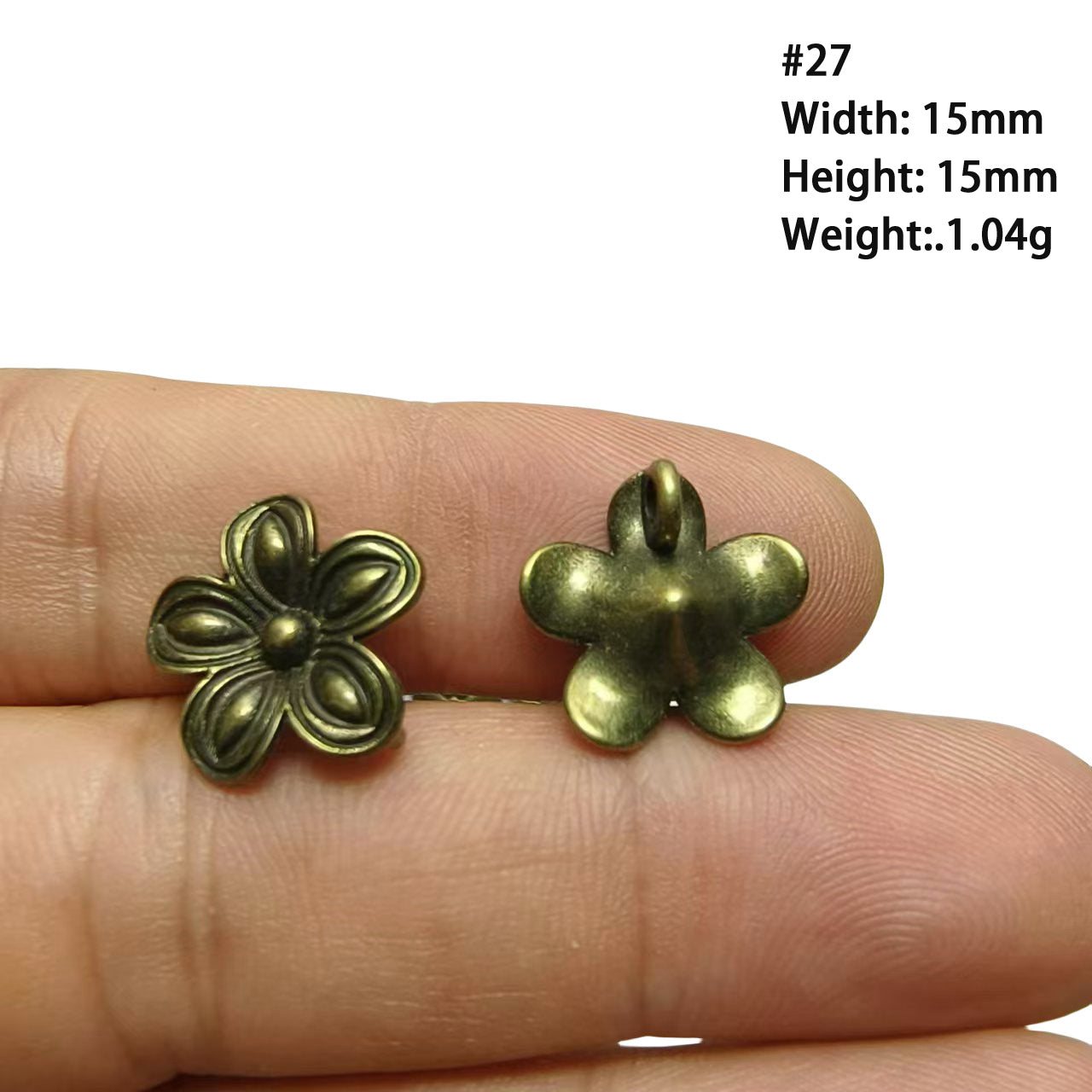 A Series of Charm 2: 10PCS Vintage Antique Bronze Pendants - Flower, Moon, Animal Shapes | DIY Jewelry Making Supplies, Craft Accessories for Necklaces/Bracelets