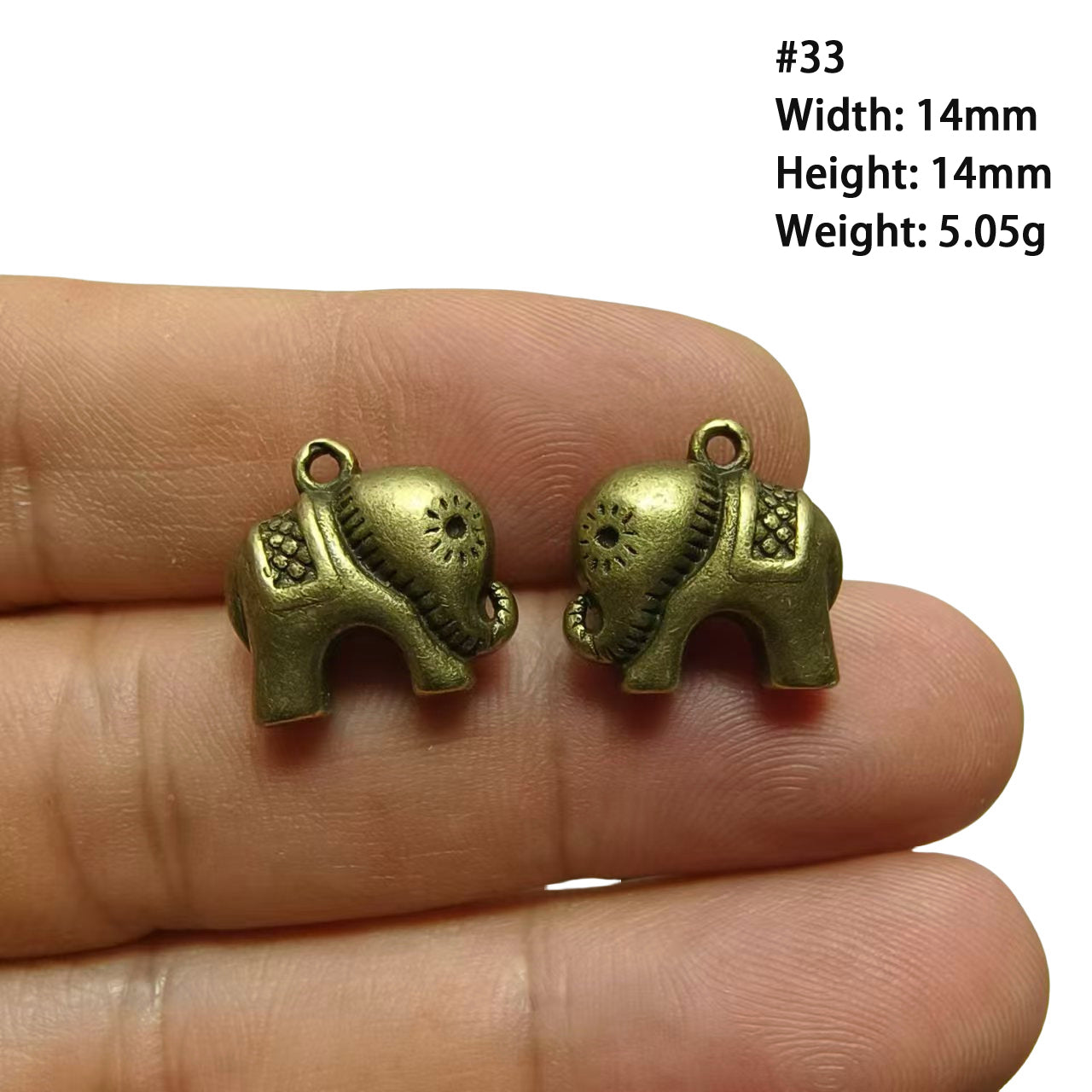 A Series of Charm 2: 10PCS Vintage Antique Bronze Pendants - Flower, Moon, Animal Shapes | DIY Jewelry Making Supplies, Craft Accessories for Necklaces/Bracelets