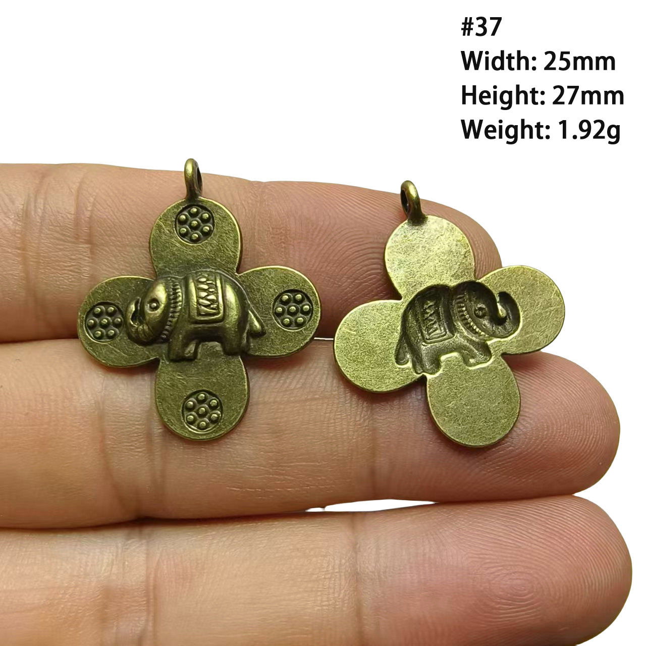 A Series of Charm 2: 10PCS Vintage Antique Bronze Pendants - Flower, Moon, Animal Shapes | DIY Jewelry Making Supplies, Craft Accessories for Necklaces/Bracelets