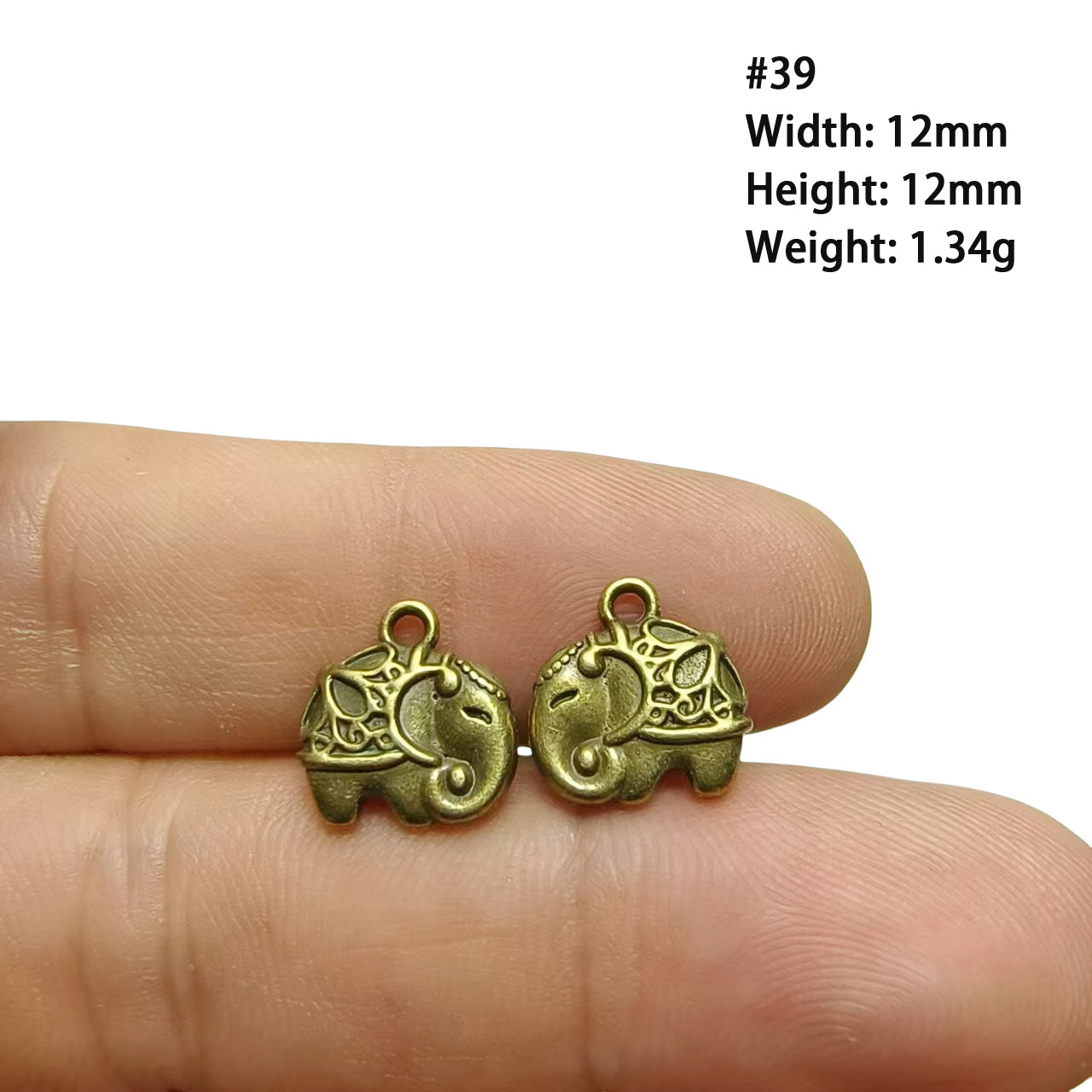 A Series of Charm 2: 10PCS Vintage Antique Bronze Pendants - Flower, Moon, Animal Shapes | DIY Jewelry Making Supplies, Craft Accessories for Necklaces/Bracelets