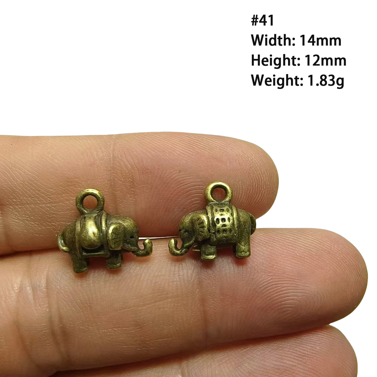 A Series of Charm 2: 10PCS Vintage Antique Bronze Pendants - Flower, Moon, Animal Shapes | DIY Jewelry Making Supplies, Craft Accessories for Necklaces/Bracelets