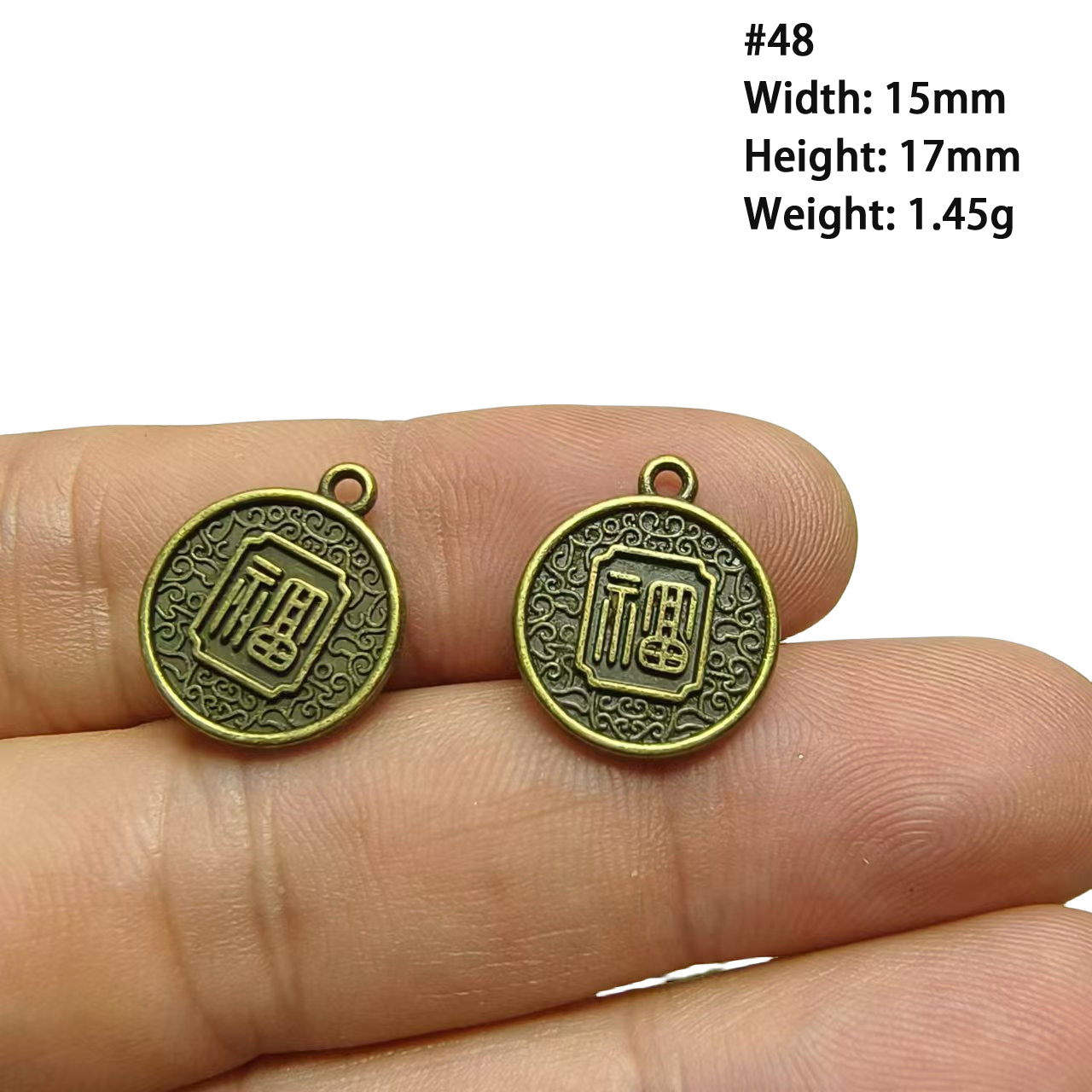 A Series of Charm 2: 10PCS Vintage Antique Bronze Pendants - Flower, Moon, Animal Shapes | DIY Jewelry Making Supplies, Craft Accessories for Necklaces/Bracelets