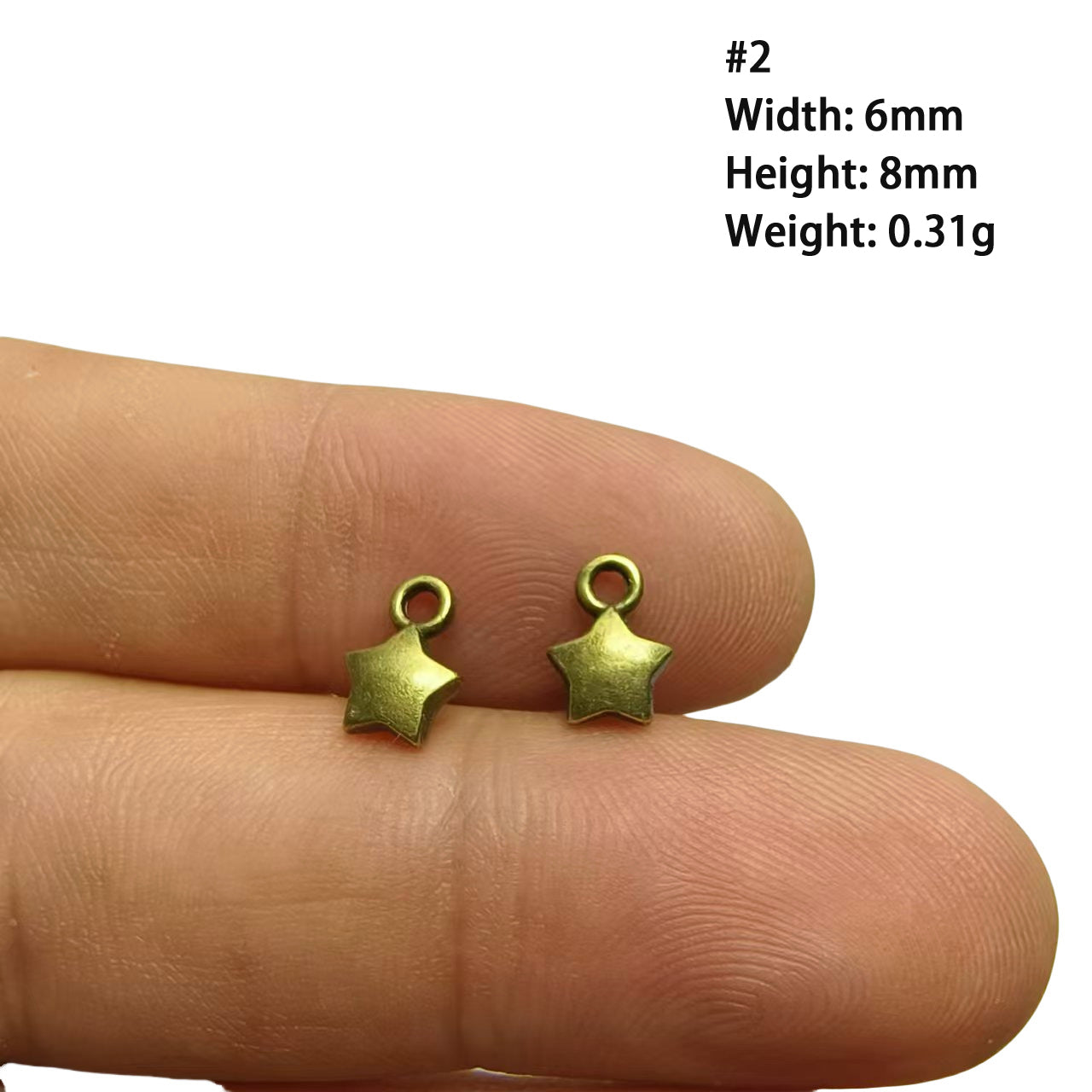 A Series of Charm 2: 10PCS Vintage Antique Bronze Pendants - Flower, Moon, Animal Shapes | DIY Jewelry Making Supplies, Craft Accessories for Necklaces/Bracelets