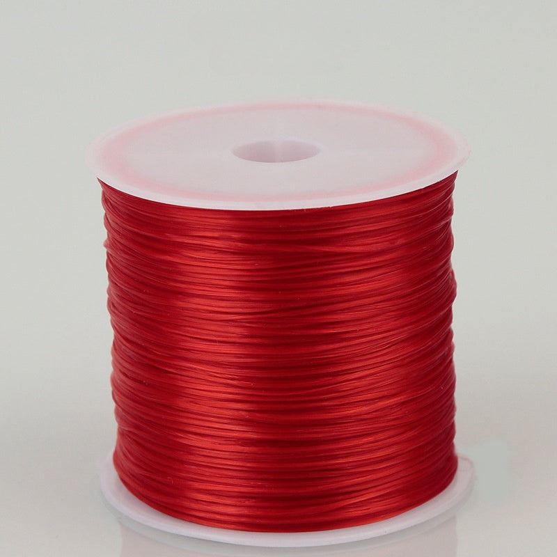 #004 - Elastic Stretch Crystal String Cord for Jewelry Making Bracelet Beading Thread 60m/roll