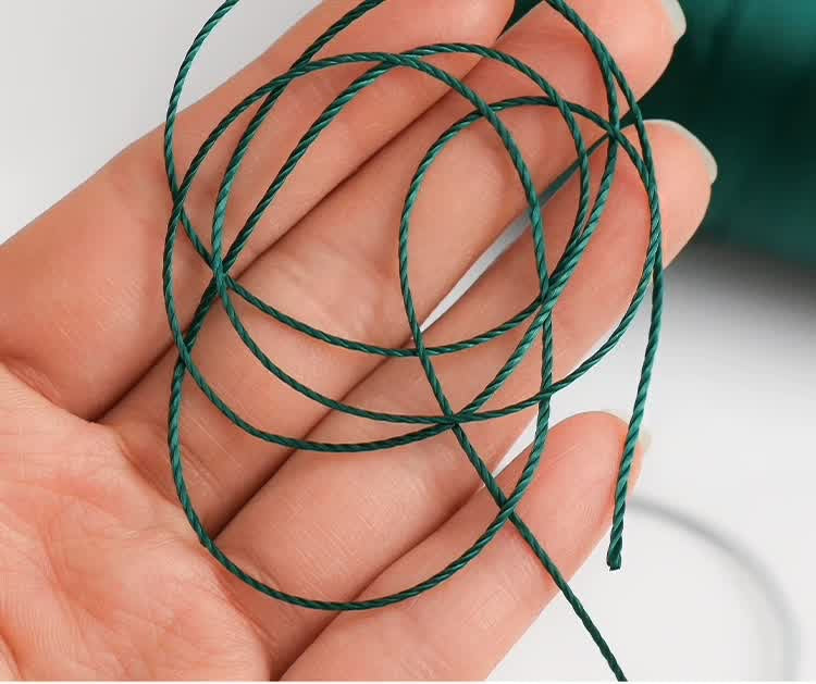 0.8mm Pearl Beading Thread, Strong Silk Cord for Jewelry Making, Bracelet Necklace Knotting String, DIY Beading Suppli