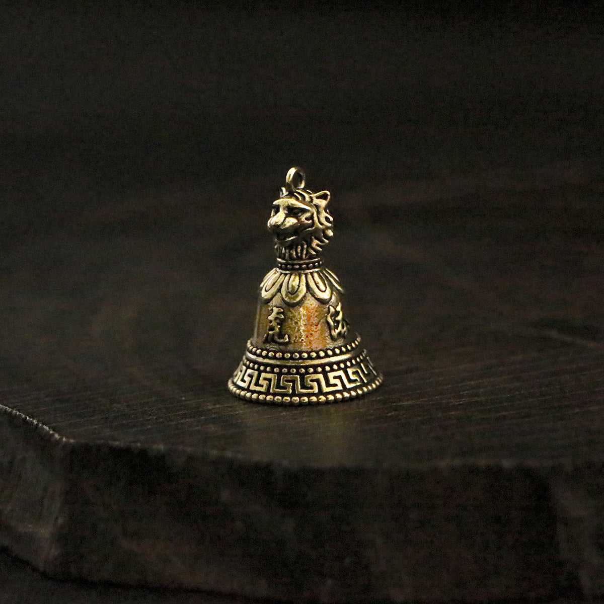 Vintage Brass Chinese Zodiac Animal Head Bell Charms - 12 Beast Head Bell Pendants for Jewelry & Gifts