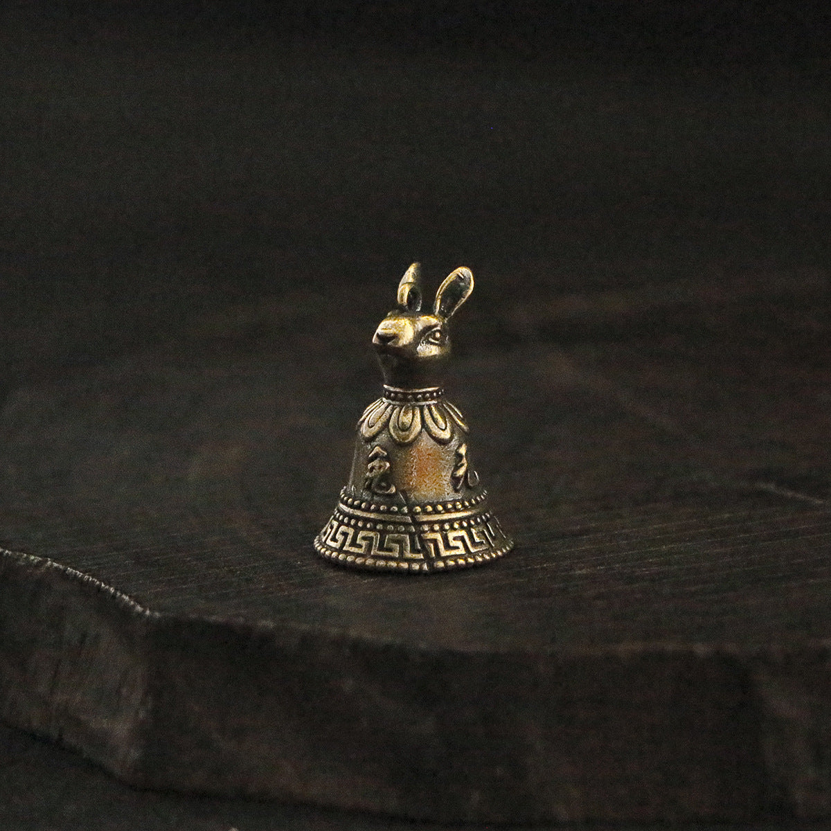 Vintage Brass Chinese Zodiac Animal Head Bell Charms - 12 Beast Head Bell Pendants for Jewelry & Gifts