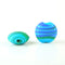 Vintage Glass Flat Beads 3