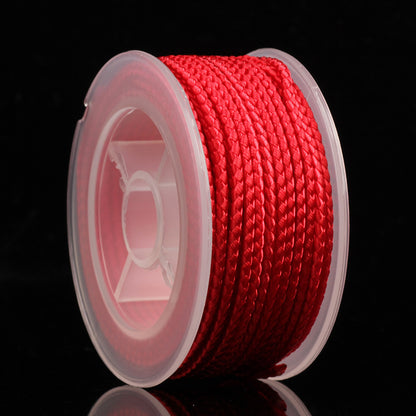 Handmade Dragon Pattern Braided Cord – Non-elastic Dragon Scale String for DIY Necklace Cords, Pendant Strings, and Bracelet Cords