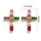 Stainless Steel Cross Pendant-1750 colorful