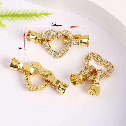 18K Gold Plated Necklace End Clasp, Tarnish Resistant Closure Connector, DIY Jewelry Findings for Necklace or Bracelet Making