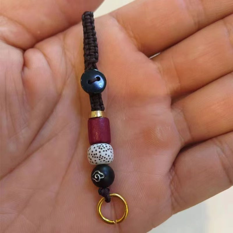 50PCS Handwoven Keychain Blanks | DIY Macrame Keychain Supplies | Craft Kit for Jewelry Makers