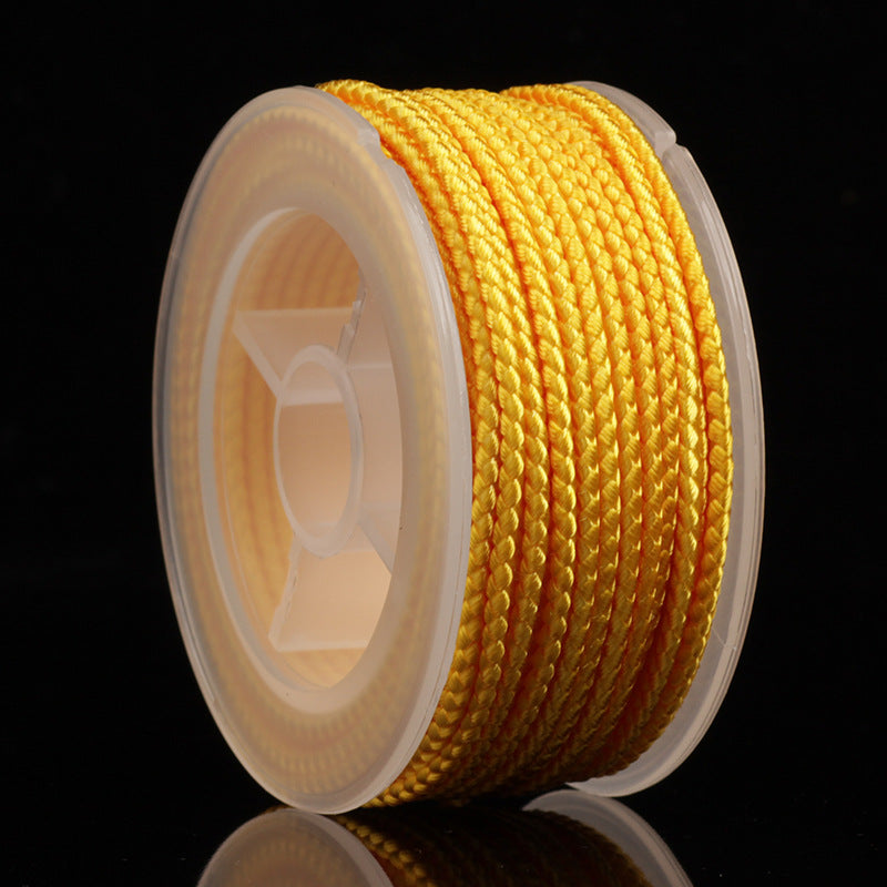 Handmade Dragon Pattern Braided Cord – Non-elastic Dragon Scale String for DIY Necklace Cords, Pendant Strings, and Bracelet Cords