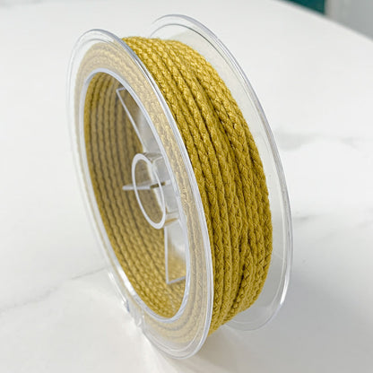 2mm Solid Color Dragon Scale Cotton Cord Pendant Necklace Rope